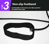 Portable Pilates Bar Kit Resistance Band Yoga Pilates Stick Yoga Exercise Bar Foot Loop for Yoga Stretch Sculpt Twisting Sit-Up