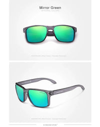 KINGSEVEN Rectangle Retro Polarized Sunglasses Women Men Cycling UV400 Glasses Anti-glare Outdoor Sports Causal Fishing Eyewear
