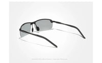 KINGSEVEN Fashion Half Frame Sunglasses Men's Outdoor Polarized UV400 Driving Glasses High Quality Fishing Driving Eyewear