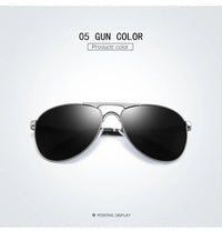 Luxury Pilot Polarized Sunglasses Men And Women Classic Metal Driving Fishing Sun Glasses For Man Brand Design Eyewear UV400
