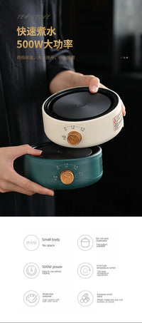 Mini Electric Ceramic Infrared Heating Stove Milk Water Boiler Heater Coffee Moka Countertop Burner Stew Hotpot Induction Cooker