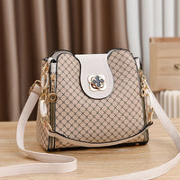 New women shoulder Bag for 2025 luxury designer handbag women Handbags leather Printed monogram single shoulder straddle bag