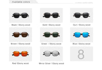 KINGSEVEN 2023 Fashion Polarized UV400 Sunglasses For Men Wood Optical Lenses For Women Protection Highquality Eyeglass Frames