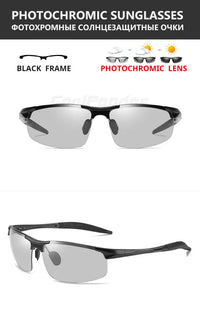 Luxury Brand 2023 Aluminum Sunglasses For Men Polarzed Sun Glasses Man Day Night Driving Anti-Glare Wome Oculos De Sol Masculino