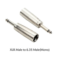 XLR 3PIN female head to 6.5 female 3 core XLR revolution RCA 3.5mm Male lotus audio female seat 6.35 microphone adapter