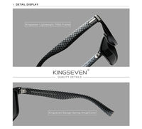 KINGSEVEN Square Frame Sports Polarized Sunglasses Women Men Sun Glasses UV400 Goggles Eyewear for Driving