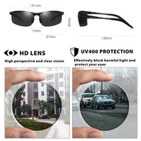 Luxury Brand 2023 Aluminum Sunglasses For Men Polarzed Sun Glasses Man Day Night Driving Anti-Glare Wome Oculos De Sol Masculino
