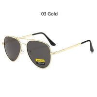 Luxury Pilot Polarized Sunglasses Men And Women Classic Metal Driving Fishing Sun Glasses For Man Brand Design Eyewear UV400
