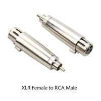 XLR 3PIN female head to 6.5 female 3 core XLR revolution RCA 3.5mm Male lotus audio female seat 6.35 microphone adapter