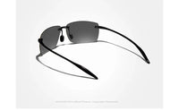 KINGSEVEN Brand New Rimless Sunglasses Polarized UV400 Men Driving Ultralight Rectangle Frameless Glasses Women Fishing Eyewear