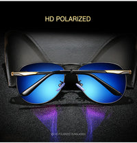 Luxury Pilot Polarized Sunglasses Men And Women Classic Metal Driving Fishing Sun Glasses For Man Brand Design Eyewear UV400