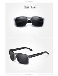 KINGSEVEN Rectangle Retro Polarized Sunglasses Women Men Cycling UV400 Glasses Anti-glare Outdoor Sports Causal Fishing Eyewear