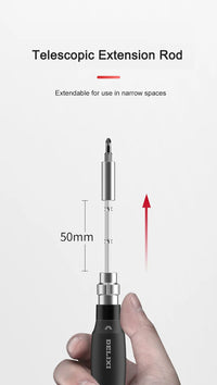 Xiaomi DELIXI 145-in-1 Screwdriver Set Precision Magnetic Screw Driver Bits Wireless Hand Screw Driver Repair Kit Tools
