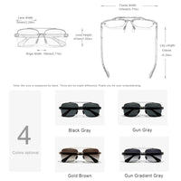 KINGSEVEN Fashion Sunglasses Men Polarized UV400 Glasses Women Square Large Half Frame Male Female Fishing Driving Eyewear