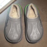 New Winter Warm Slippers Mens Womens Waterproof Slippers on Shoes Fur Lined Home Shoes Anti-Slip Outdoor Walking Shoes