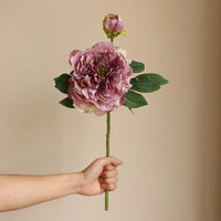 Peony Simulation Flowers, Home And Living Room Artificial Flower Decorations, Dining Table Dried Flower Bouquet Decoration