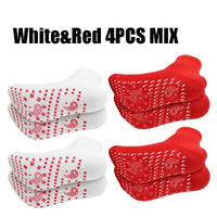 1/5pairs Tourmaline Self-Heating Socks Winter Warm Thermal Health Care Socks Slimming Health Short Sock Magnetic Therapy Sock