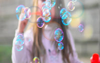 10-30pcs Bubble Machine Supplement Liquid Colorful Bubble Concentrated Granules 10pcs ≈ 500ml Bubble Gun Supplement Granules