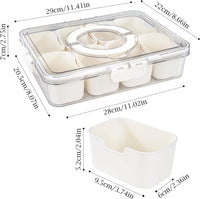 Kitchen Seasoning Storage Box Spice Box Integrated Multi Grid Storage Sealed Tank Moisture-Proof Salt Tank Kitchen Supplies 2025