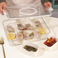 Kitchen Seasoning Storage Box Spice Box Integrated Multi Grid Storage Sealed Tank Moisture-Proof Salt Tank Kitchen Supplies 2025