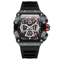 New Luxury Men Watch ONOLA Fashion Fully Automatic Mechanical Watches Man Unique Design Waterproof Tape Watch Wristwatch