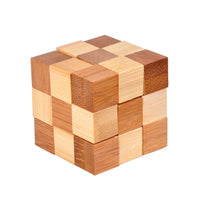 Wooden Kong Ming Lock Lu Ban Lock IQ Brain Teaser Educational Toy for Kids Children Montessori 3D Puzzles Game Unlock Toys Adult