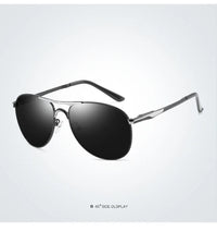 Luxury Pilot Polarized Sunglasses Men And Women Classic Metal Driving Fishing Sun Glasses For Man Brand Design Eyewear UV400