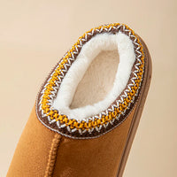 Platform Fluffy Slippers Women House Flats Fashion Plush Winter Designer Shoes Ladies Home Elegant Casual Footwear Large Size
