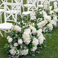 100 Pcs Hydrangea Artificial Flowers Silk Hydrangeas Flower Heads with Stems Fake Hydrangea Bouquet for Wedding DIY Floral Decor