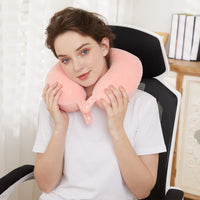 Multifunctional U-shaped Pillow Travel Neck Pillow Slow Rebound Memory Foam Car Airplane Sleep Pillow Head Support Soft Headrest