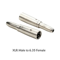 XLR 3PIN female head to 6.5 female 3 core XLR revolution RCA 3.5mm Male lotus audio female seat 6.35 microphone adapter