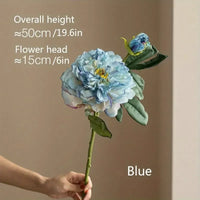 Peony Simulation Flowers, Home And Living Room Artificial Flower Decorations, Dining Table Dried Flower Bouquet Decoration