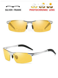 Luxury Brand 2023 Aluminum Sunglasses For Men Polarzed Sun Glasses Man Day Night Driving Anti-Glare Wome Oculos De Sol Masculino
