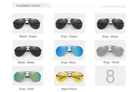 KINGSEVEN Fashion Pilot Rimless Sunglasses Men Aluminum Polarized Large Frame Glasses Women Casual Driving Outdoor Eyewear