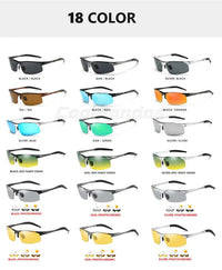 Luxury Brand 2023 Aluminum Sunglasses For Men Polarzed Sun Glasses Man Day Night Driving Anti-Glare Wome Oculos De Sol Masculino