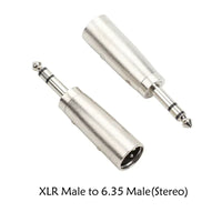 XLR 3PIN female head to 6.5 female 3 core XLR revolution RCA 3.5mm Male lotus audio female seat 6.35 microphone adapter