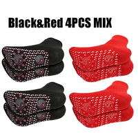 1/5pairs Tourmaline Self-Heating Socks Winter Warm Thermal Health Care Socks Slimming Health Short Sock Magnetic Therapy Sock