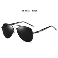 Luxury Pilot Polarized Sunglasses Men And Women Classic Metal Driving Fishing Sun Glasses For Man Brand Design Eyewear UV400