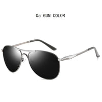 Luxury Pilot Polarized Sunglasses Men And Women Classic Metal Driving Fishing Sun Glasses For Man Brand Design Eyewear UV400
