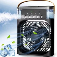 New Five-hole Spray Fan USB Desktop Humidifier Portable Practical Cooling Fan Hydrocooling Summer Indispensable Chiller Office