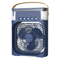 New Five-hole Spray Fan USB Desktop Humidifier Portable Practical Cooling Fan Hydrocooling Summer Indispensable Chiller Office