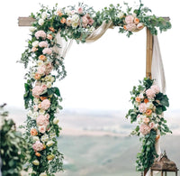 100 Pcs Hydrangea Artificial Flowers Silk Hydrangeas Flower Heads with Stems Fake Hydrangea Bouquet for Wedding DIY Floral Decor