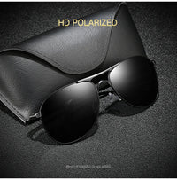Luxury Pilot Polarized Sunglasses Men And Women Classic Metal Driving Fishing Sun Glasses For Man Brand Design Eyewear UV400