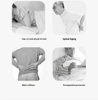 Portable Waist Massager with 3-Level Temperature Control & Intensity Adjustment, USB Fast Charging, Detachable Full Body Massage, Long Battery Life, LED Display – Ideal for Home and Office Use