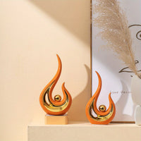 Modern Art Abstract Statues, Ceramic Statues