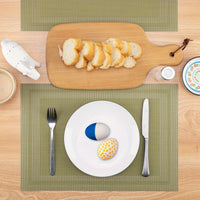 Double Frame Anti-scald Decorative Western Restaurant Hotel Anti-slip Washable Table Mats Restaurant Tablecloth 4pcs/6pcs/8pcs