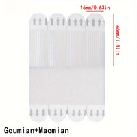 12 Pairs (24pcs) of No-Drill Picture Hanging Strips - Double-Sided Removable Wall Hooks, Suitable for Frames And Artwork, No Trace Adhesive, Water-Resistant Mounting Tape, Heavy-Duty Picture Hanging Set, No-Drill Picture Hang