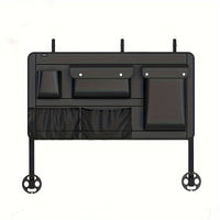 Large Capacity Car Trunk Organizer With Partition Design, Multifunctional PU Leather Storage Box