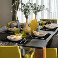Double Frame Anti-scald Decorative Western Restaurant Hotel Anti-slip Washable Table Mats Restaurant Tablecloth 4pcs/6pcs/8pcs