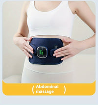Portable Waist Massager with 3-Level Temperature Control & Intensity Adjustment, USB Fast Charging, Detachable Full Body Massage, Long Battery Life, LED Display – Ideal for Home and Office Use